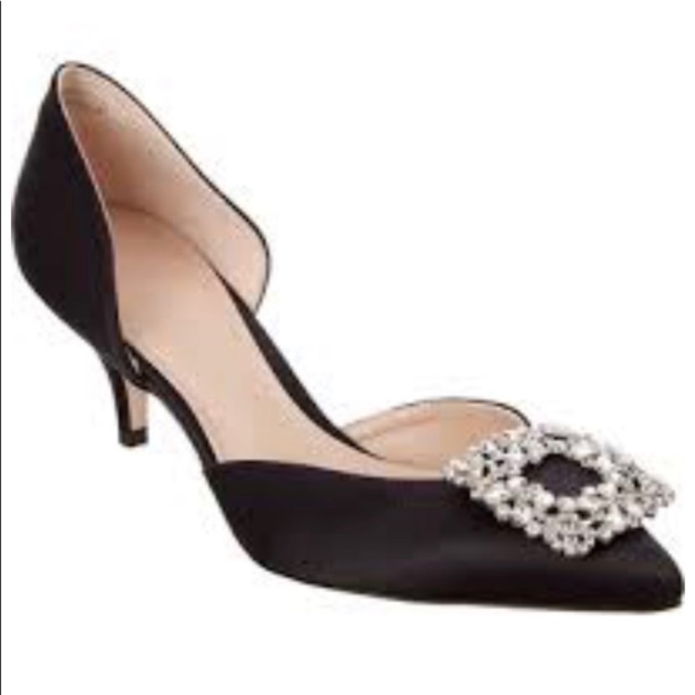 Stuart Weitzman Satin FireDance Pump Size 36.5